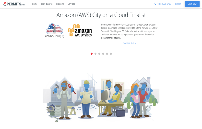 Permits.com screenshot 1